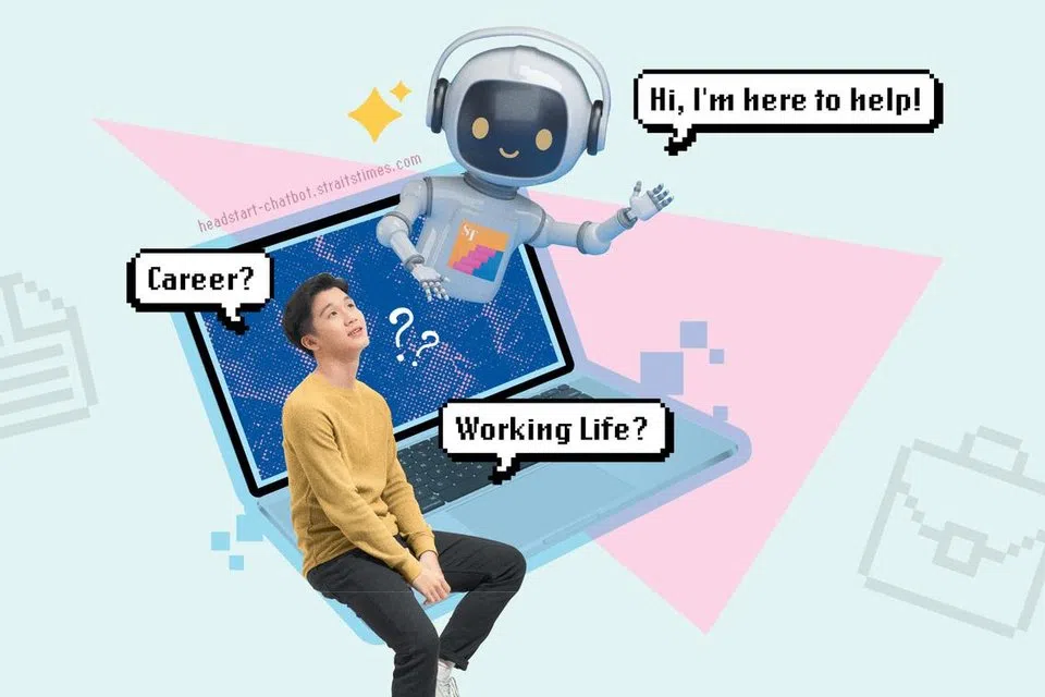 ST’s new chatbot answers all sorts of questions about topics such as working life, job trends and career growth.